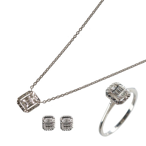DIAMANT-SET : (DOBIASCHOFSKY AUKTIONEN AG)
