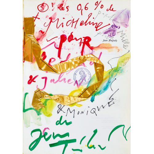 JEAN TINGUELY : Ohne Titel (DOBIASCHOFSKY AUKTIONEN AG)