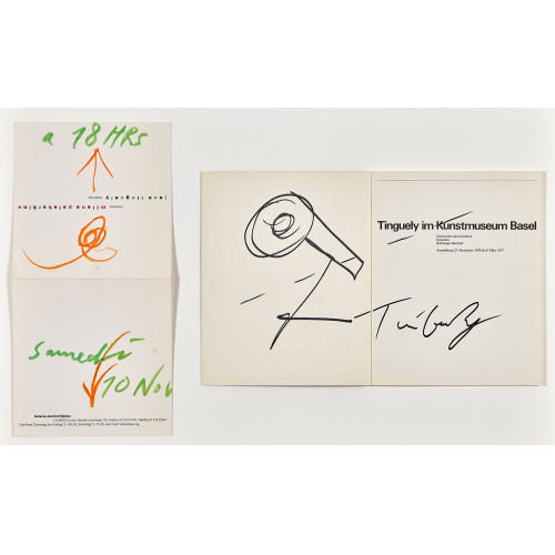 JEAN TINGUELY : Konvolut (DOBIASCHOFSKY AUKTIONEN AG)