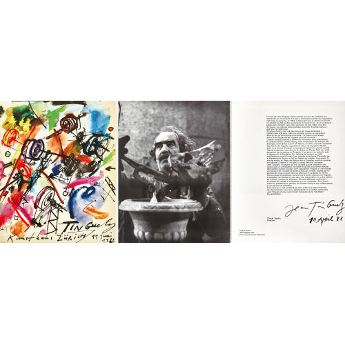 JEAN TINGUELY : Paar Ausstellungskataloge (DOBIASCHOFSKY AUKTIONEN AG)