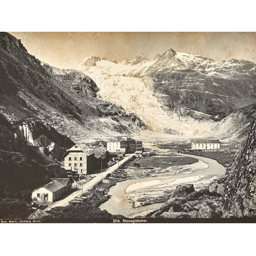 GEBR�DER (BRUNO WEHRLI : 'Rhonegletscher' (DOBIASCHOFSKY AUKTIONEN AG)
