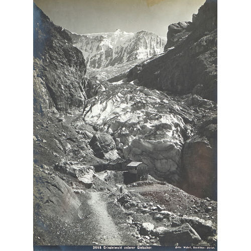 GEBR�DER (BRUNO WEHRLI : 'Grindelwald unterer Gletscher' (DOBIASCHOFSKY AUKTIONEN AG)