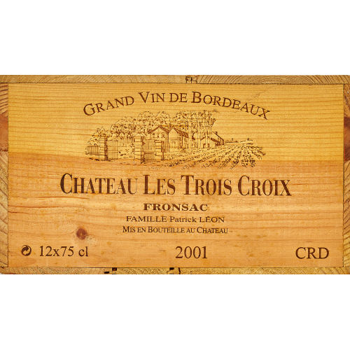 CH�TEAU LES TROIS CROIX : Fronsac, 2001 (DOBIASCHOFSKY AUKTIONEN AG)