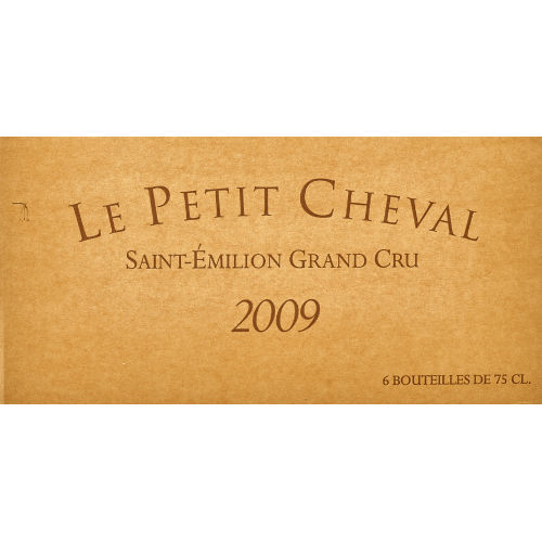 CH�TEAU CHEVAL BLANC : Saint-�milion, Le Petit Cheval, Premier Grand Cru Class�, 2009 (DOBIASCHOFSKY AUKTIONEN AG)