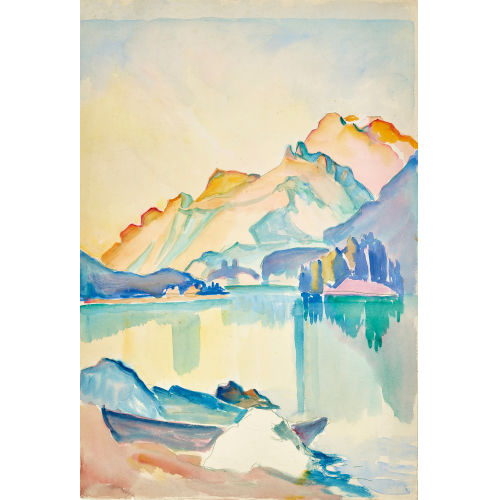 CLARA PORGES : Am Silsersee (DOBIASCHOFSKY AUKTIONEN AG)