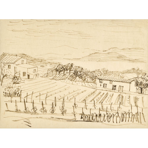 IGNAZ EPPER : Weite Landschaft mit See (DOBIASCHOFSKY AUKTIONEN AG)