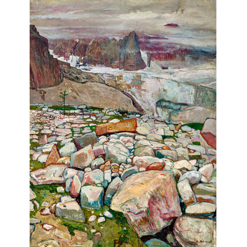 ALBERT SCHMIDT : Paysage de montagne (DOBIASCHOFSKY AUKTIONEN AG)