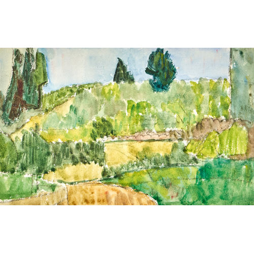 PETER THALMANN : Weite Landschaft (DOBIASCHOFSKY AUKTIONEN AG)