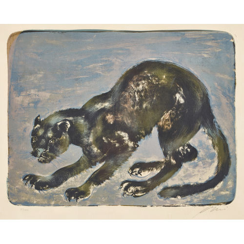 HANS ERNI : 'Schwarzer Panther' (DOBIASCHOFSKY AUKTIONEN AG)