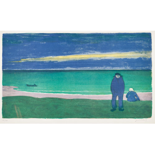 HANS POTTHOF : Fischer am Meer (DOBIASCHOFSKY AUKTIONEN AG)