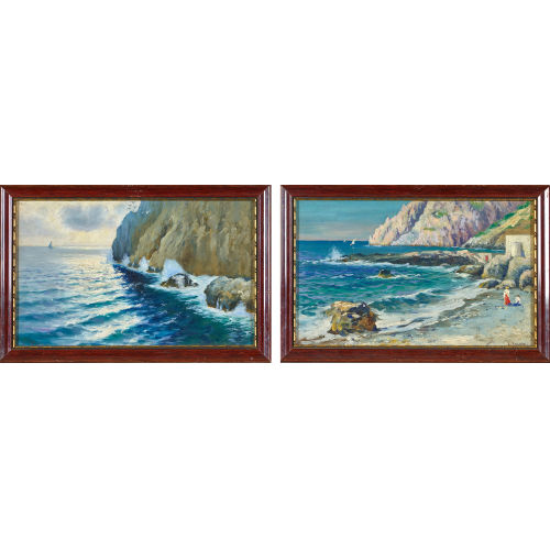 20. JH. ITALIEN : K�ste von Capri. Gegenst�cke (DOBIASCHOFSKY AUKTIONEN AG)