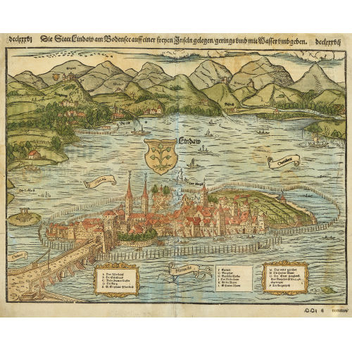 SEBASTIAN M�NSTER : 'Lindau' (DOBIASCHOFSKY AUKTIONEN AG)