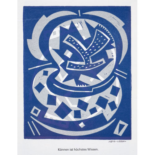 OTTO NEBEL : Konvolut 'Zehn sp�te Sinngef�ge' (DOBIASCHOFSKY AUKTIONEN AG)