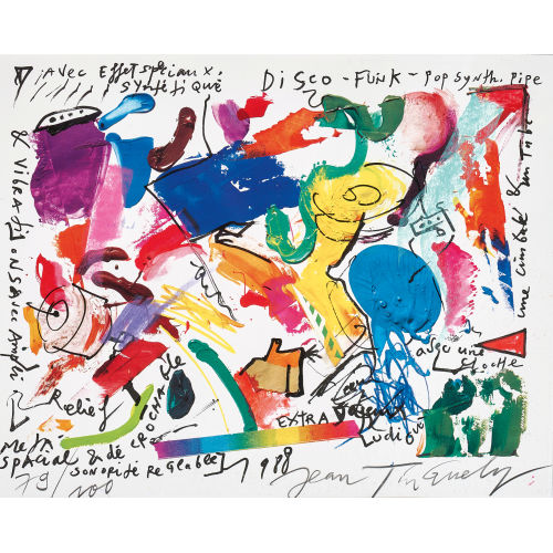 JEAN TINGUELY : 'Disco-Funk-Pop' (DOBIASCHOFSKY AUKTIONEN AG)