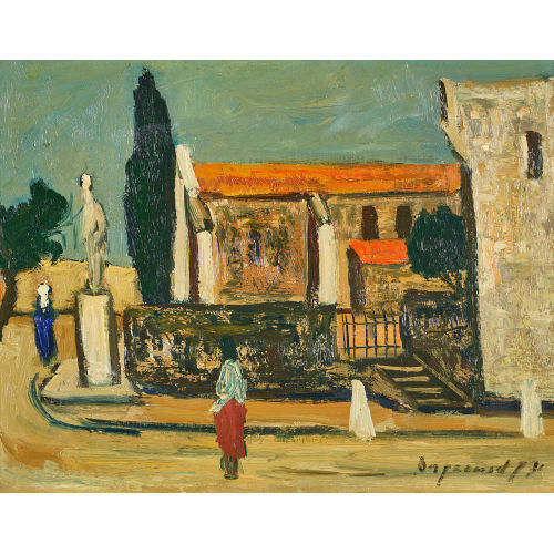 GEORGES BORGEAUD : 'Mnerbes' (DOBIASCHOFSKY AUKTIONEN AG)