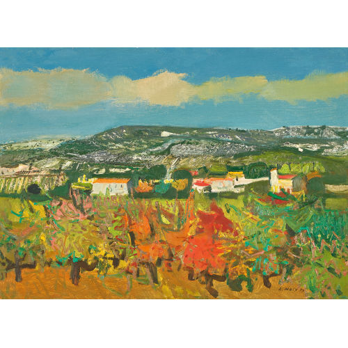 ADRIEN HOLY : 'Automne dans le Midi' (DOBIASCHOFSKY AUKTIONEN AG)