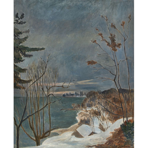 EUG�NE LOUIS MARTIN : 'Matin d'hiver' (DOBIASCHOFSKY AUKTIONEN AG)