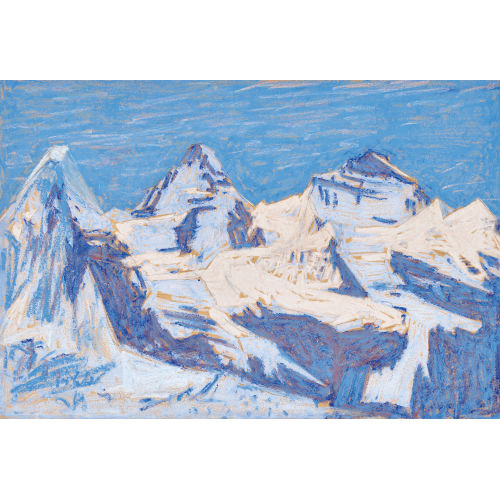 ALBERT R�EGG : Eiger, M�nch und Jungfrau im Winter (DOBIASCHOFSKY AUKTIONEN AG)