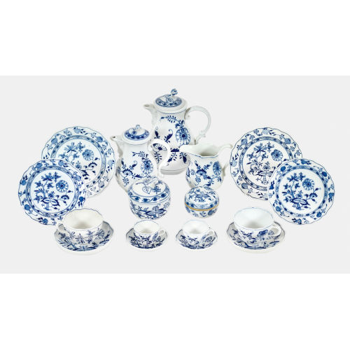 KAFFEESERVICE : Meissen, 19./20. Jh. (K�nigliche und Staatliche Porzellan Manufaktur) (DOBIASCHOFSKY AUKTIONEN AG)