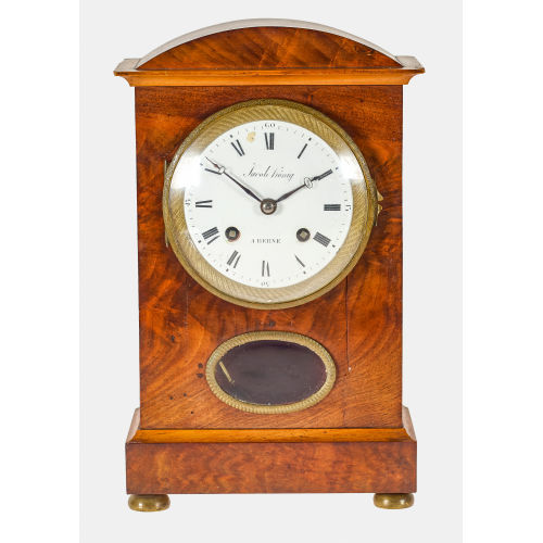 STEHPENDULETTE : Biedermeier, Bern, um 1830-1850 (Jacob K�nig) (DOBIASCHOFSKY AUKTIONEN AG)