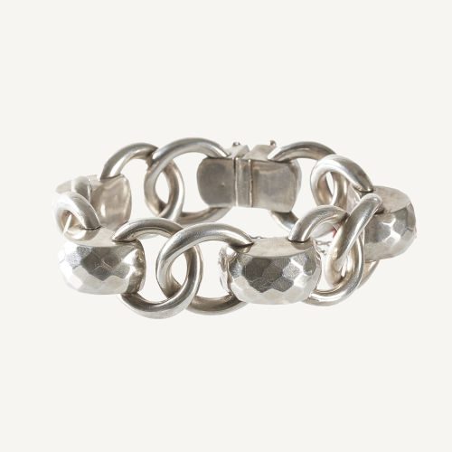 SILBER-BRACELET : Italien, 1940er Jahre (DOBIASCHOFSKY AUKTIONEN AG)