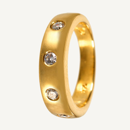 BRILLANT-RING : Balmain, Paris (DOBIASCHOFSKY AUKTIONEN AG)