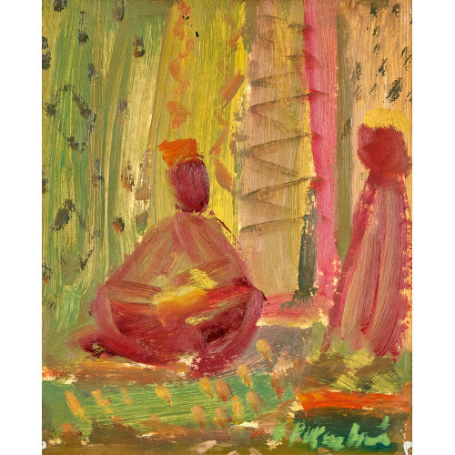 CONSTANTIN (AUCH POLLASTRI POLASTRI : Sitzender Orientale (DOBIASCHOFSKY AUKTIONEN AG)