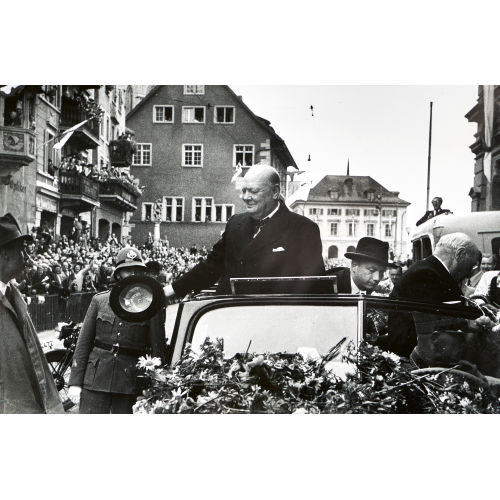 ANDR� MELCHIOR : 'Churchill in Z�rich' (DOBIASCHOFSKY AUKTIONEN AG)