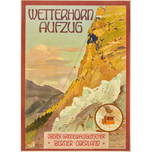 A. GUGGER : 'Wetterhorn Aufzug' (DOBIASCHOFSKY AUKTIONEN AG)