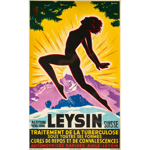 JACOMO M�LLER : 'Leysin' (DOBIASCHOFSKY AUKTIONEN AG)