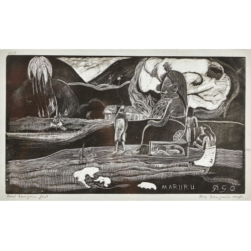 PAUL GAUGUIN : 'Maruru' (DOBIASCHOFSKY AUKTIONEN AG)