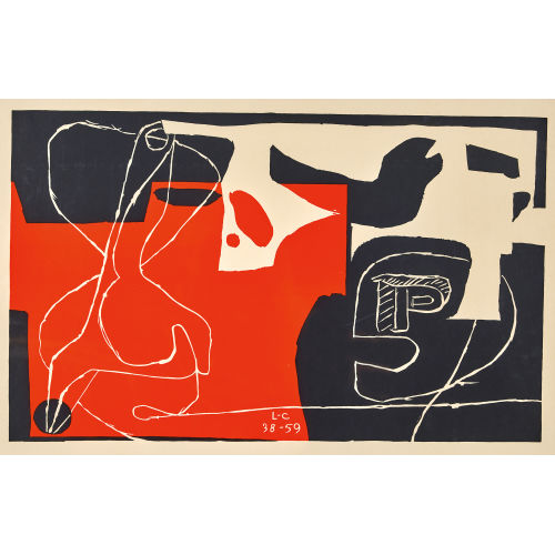 CHARLES-�DOUARD) LE CORBUSIER (EIGTL. JEANNERET : 'Les d�s sont jet�s' (DOBIASCHOFSKY AUKTIONEN AG)