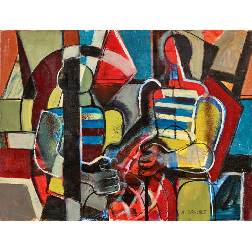 ANDR� REN� C�SAR BR�CHET : Composition (DOBIASCHOFSKY AUKTIONEN AG)