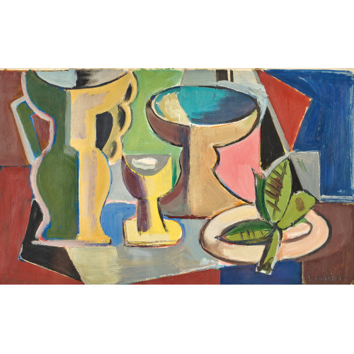 ANDR� REN� C�SAR BR�CHET : Nature morte (DOBIASCHOFSKY AUKTIONEN AG)