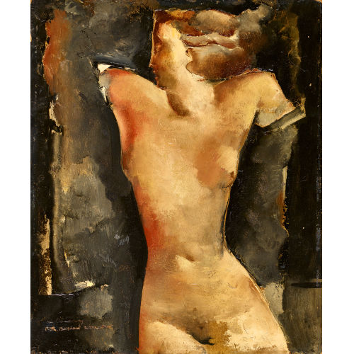 RODOLPHE TH�OPHILE BOSSHARD : Femme nue (DOBIASCHOFSKY AUKTIONEN AG)