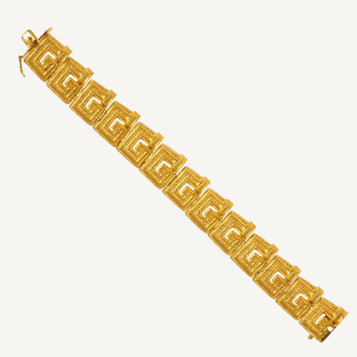 GOLD-BRACELET : (DOBIASCHOFSKY AUKTIONEN AG)