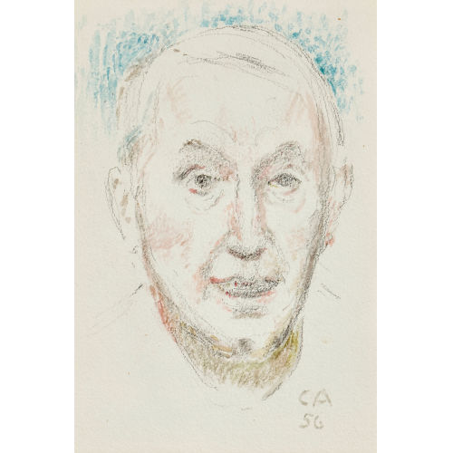 CUNO AMIET : Selbstportr�t (DOBIASCHOFSKY AUKTIONEN AG)
