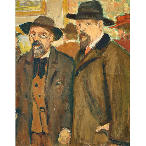 AUGUSTE NICOLAS GEORGES GRASS-MICK : Maximilien Luce et Paul Signac (DOBIASCHOFSKY AUKTIONEN AG)
