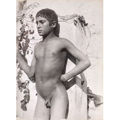 WILHELM VON GLOEDEN : Unbekleideter J�ngling (DOBIASCHOFSKY AUKTIONEN AG)