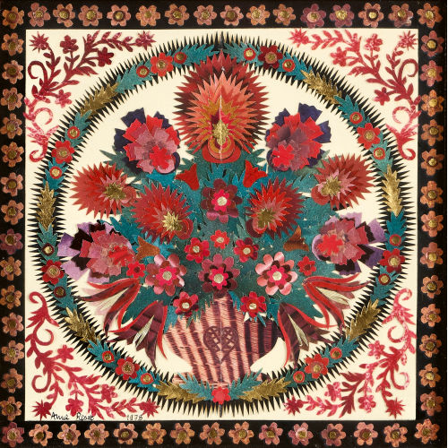 ANNE ROSAT : Blumenbouquet (DOBIASCHOFSKY AUKTIONEN AG)