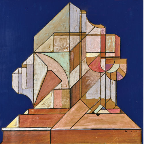 ANDR� JEAN EVARD : Geometrische Komposition (DOBIASCHOFSKY AUKTIONEN AG)