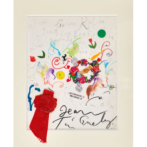JEAN TINGUELY : Ohne Titel (DOBIASCHOFSKY AUKTIONEN AG)