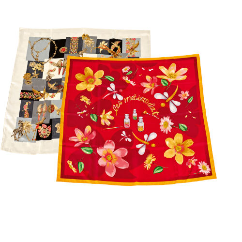 CARTIER : Paar Foulards (DOBIASCHOFSKY AUKTIONEN AG)