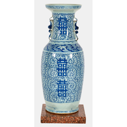 BODENVASE : China, 19. Jh (DOBIASCHOFSKY AUKTIONEN AG)