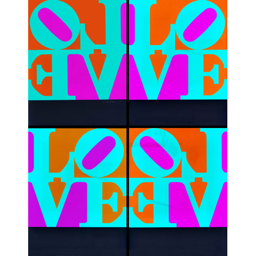 ROBERT (EIGTL. CLARK INDIANA : 'Love Wall' (DOBIASCHOFSKY AUKTIONEN AG)