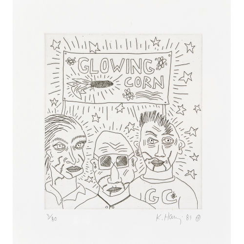 KEITH HARING : 'The Valley' (DOBIASCHOFSKY AUKTIONEN AG)