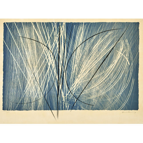 HANS HARTUNG : Ohne Titel (DOBIASCHOFSKY AUKTIONEN AG)