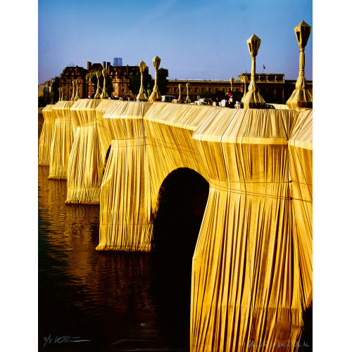 CHRISTO UND JEANNE-CLAUDE) CHRISTO & JEANNE-CLAUDE (JAVACHEFF : 'The Pont Neuf Wrapped' (DOBIASCHOFSKY AUKTIONEN AG)