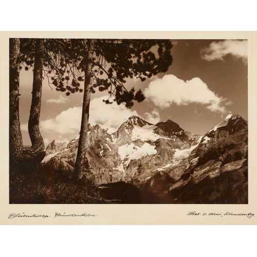 OSKAR FRIEDRICH HARI : 'Bl�emlisalp, Fr�ndenhorn' (DOBIASCHOFSKY AUKTIONEN AG)