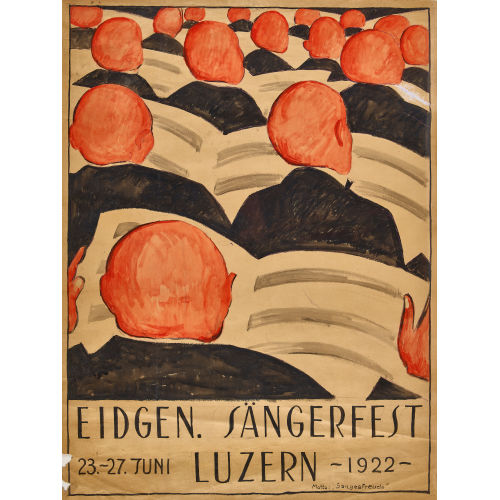 WERNER NEUHAUS : 'Eidgen. S�ngerfest Luzern 1922' (DOBIASCHOFSKY AUKTIONEN AG)